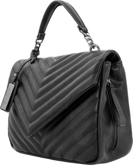 Cameleon Bags Aria Concealed Carry Purse in Black has a reinforced handle